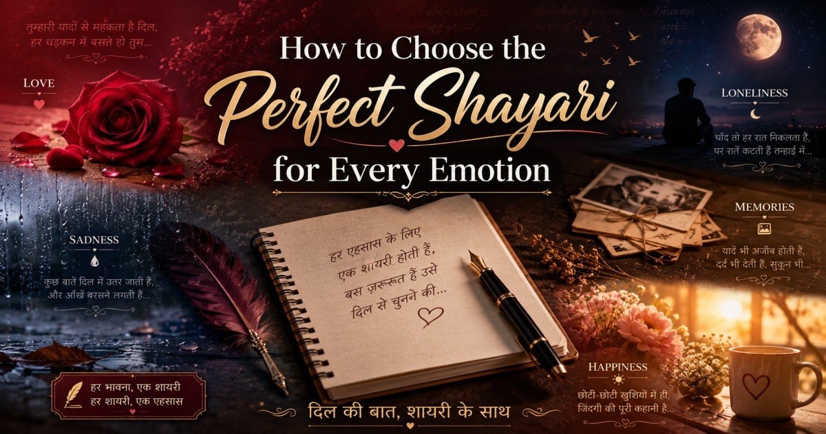 Shayari for every emotion