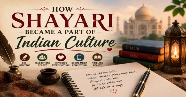 How Shayari became part of Indian culture